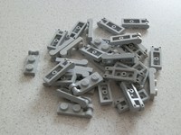 Lego 3001# 16x Basic Steine 2x4 hoch in grau neu dunkelgrau 10188 75159