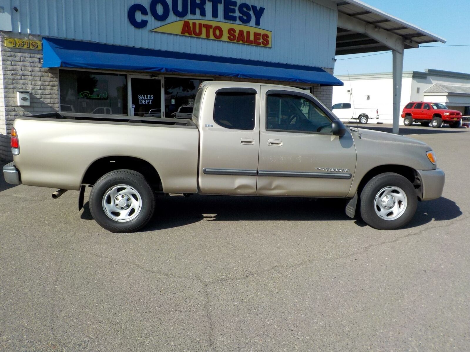 2003 Toyota Tundra Accesscab V8 Sr5 (natl) 158719 Miles Gold Truck 4.7l