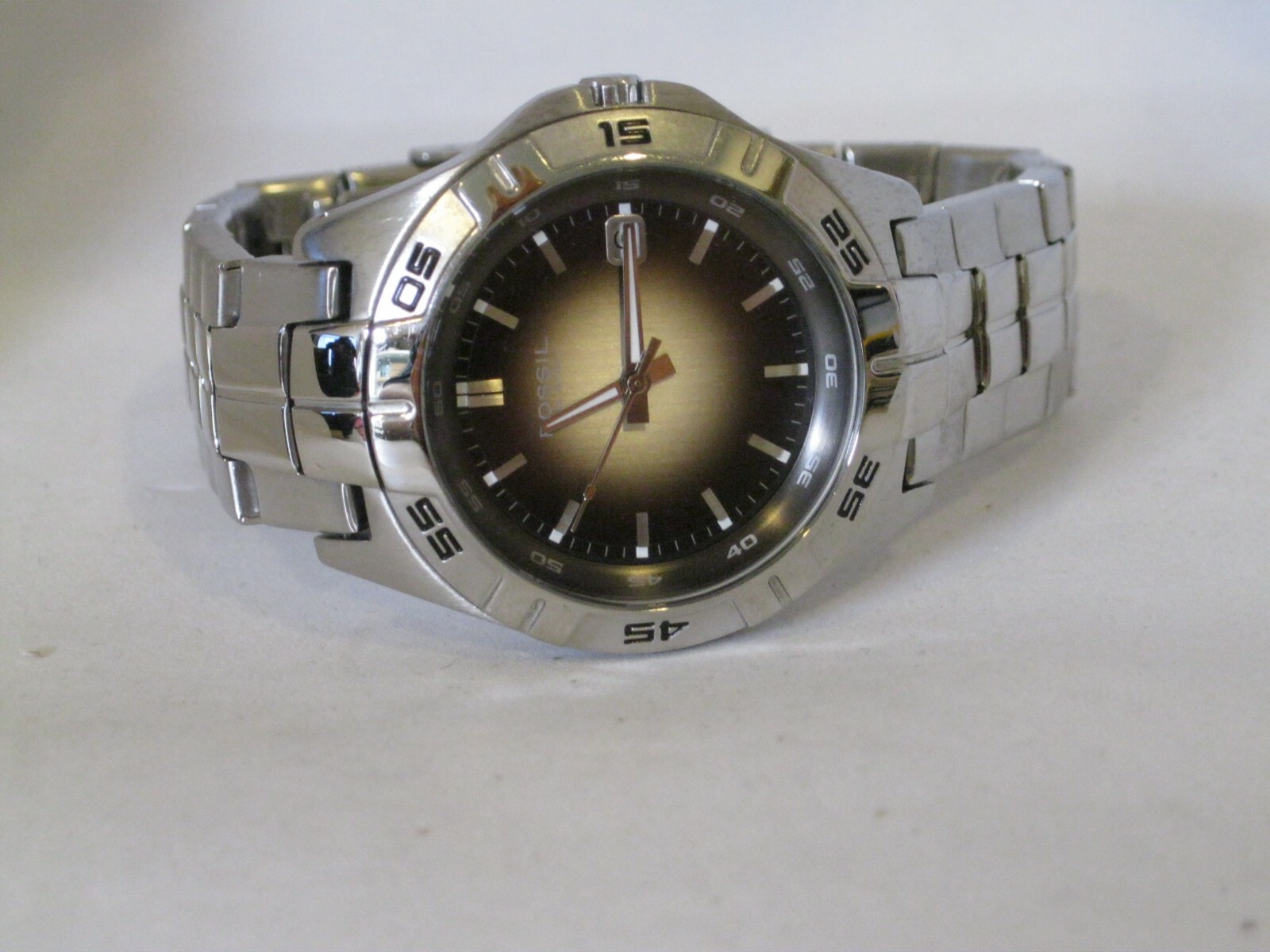 FOSSIL AM-3997 Quick Turn Degrade Black Dial Men's Watch WOW