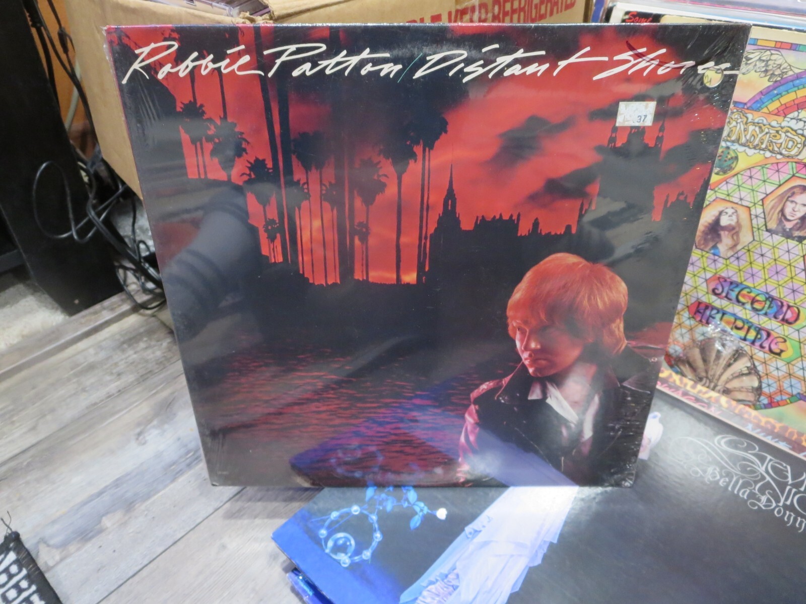 Robbie Patton Distant Shores Vintage Sealed Vinyl LP (New
