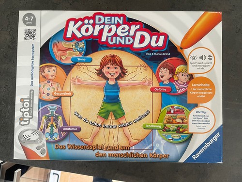 Ravensburger Tiptoi Spiel Dein Körper und du ohne Tiptoi-Stift
