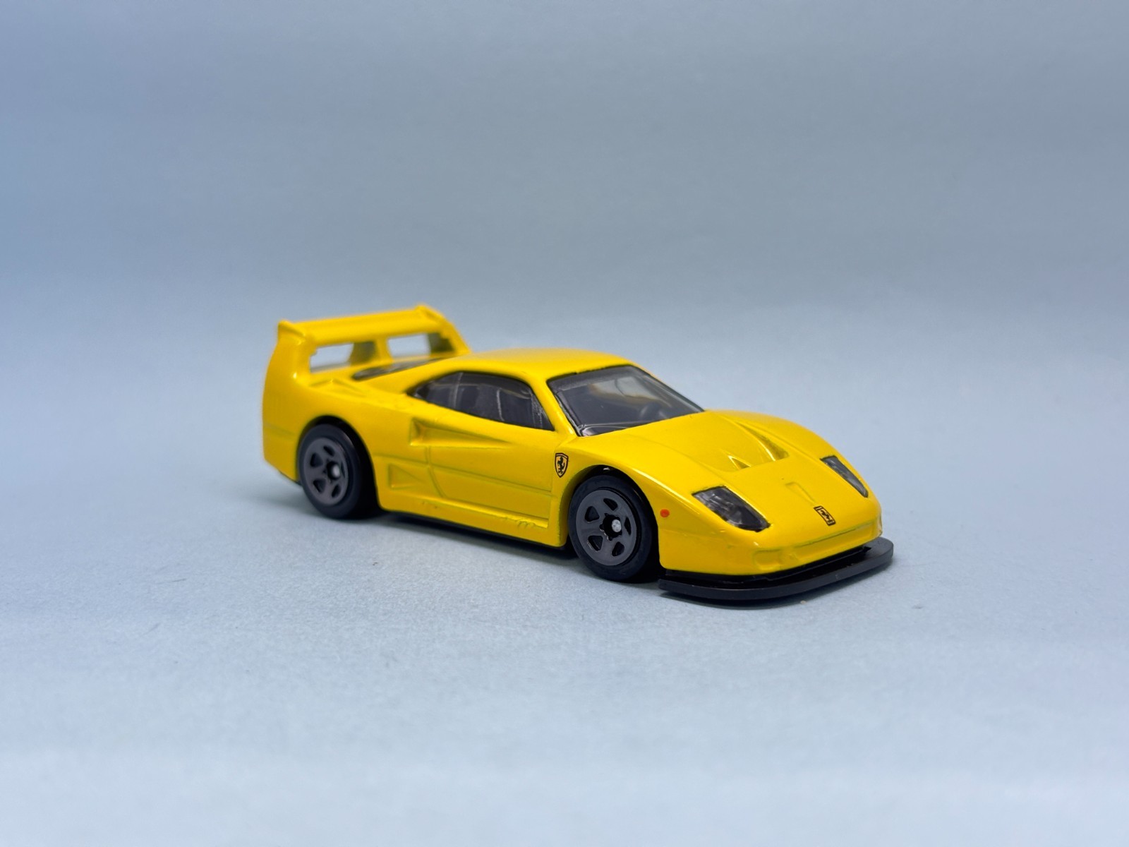 2025 Hot Wheels Ferrari F40 Competizione Yellow , Opened Un