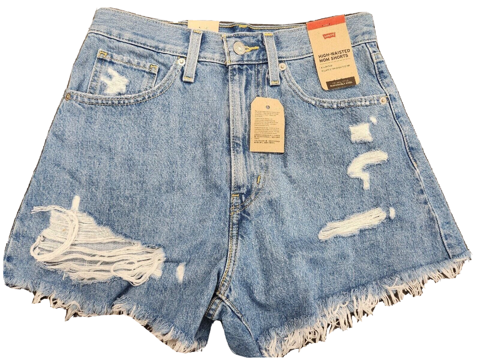 Mom jean top shorts png