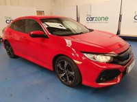 2017 Honda Civic 1.0 VTEC Turbo SR 5dr HATCHBACK PETROL Manual