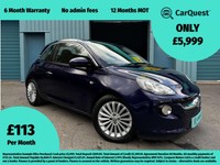 2015 Vauxhall Adam 1.2 Adam Glam 3dr Hatchback Petrol Manual
