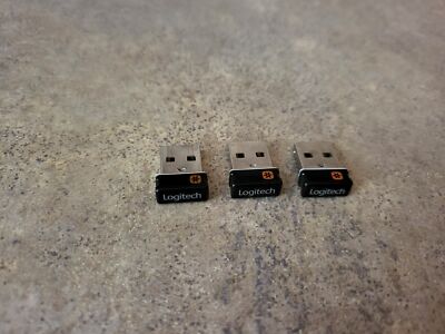 LOT OF 3 Logitech C-U0007 USB Unifying Receiver  A2-10