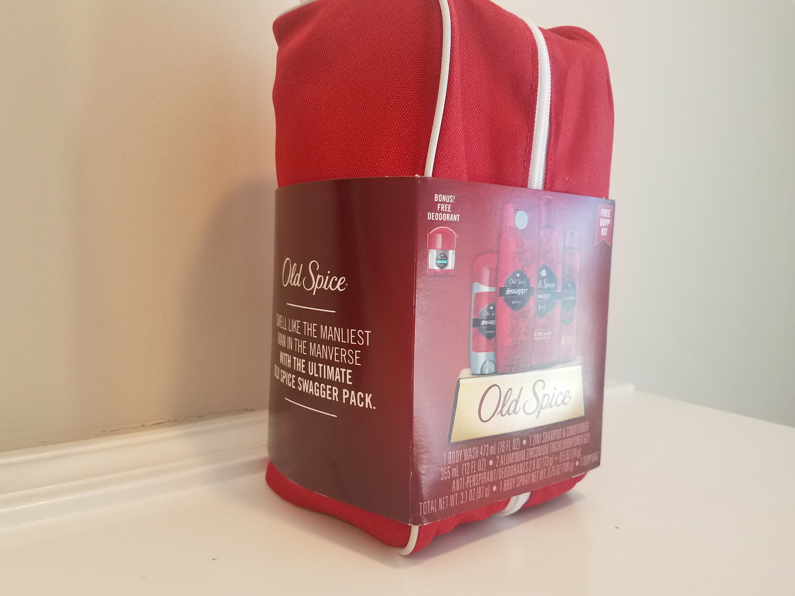 6 piece Old Spice Swagger Gift Pack * Body Wash Deodorant Shampoo Conditioner