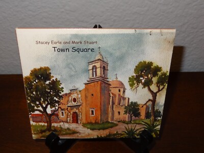 Stacey Earle/Mark Stuart SIGNED Town Square CD