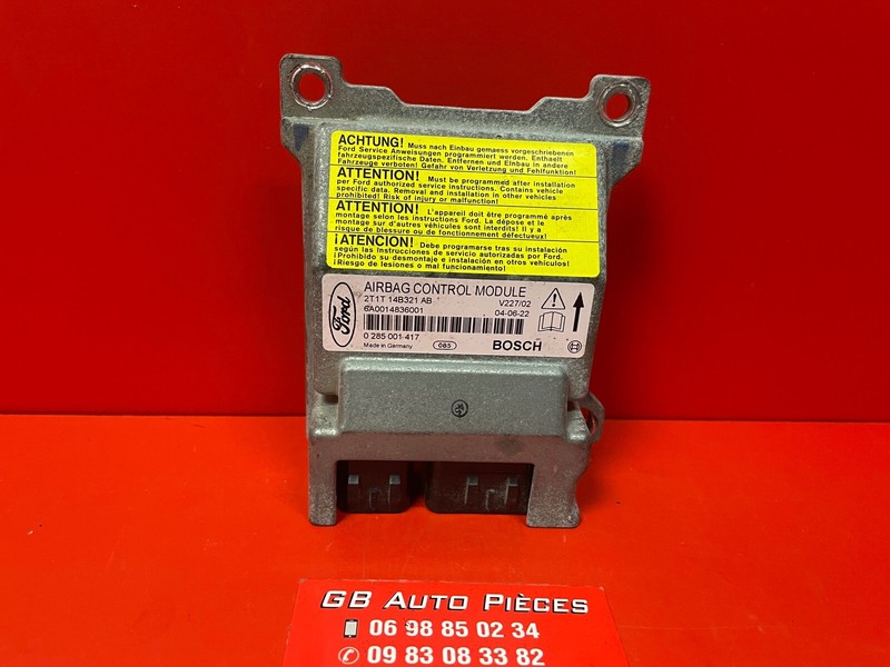 Ford Transit Connect I Calculateur Airbag Ref 2t1t14b321ab 0285001417