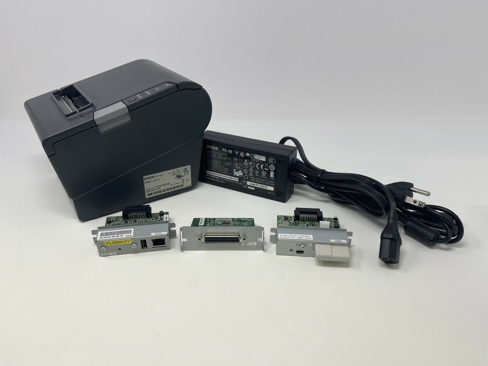 EPSON TM-T88V POS RECEIPT PRINTER MODEL M244A Wi-Fi / Ethernet interface + USB EPSON TM-T88V POS RECEIPT PRINTER MODEL M244A Wi-Fi / Ethernet interface + USB