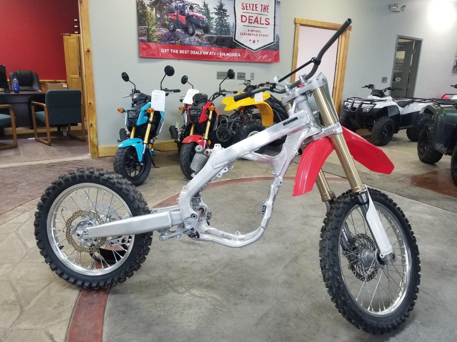 2015 HONDA CRF250R ROLLING CHASSIS