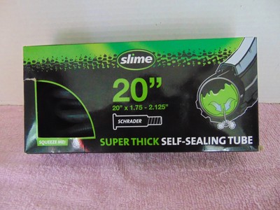 NEW SLIME SUPER THICK SELF-SEALING BICYCLE TUBE SCHRADER 20'' x 1.75-2.125''-30079