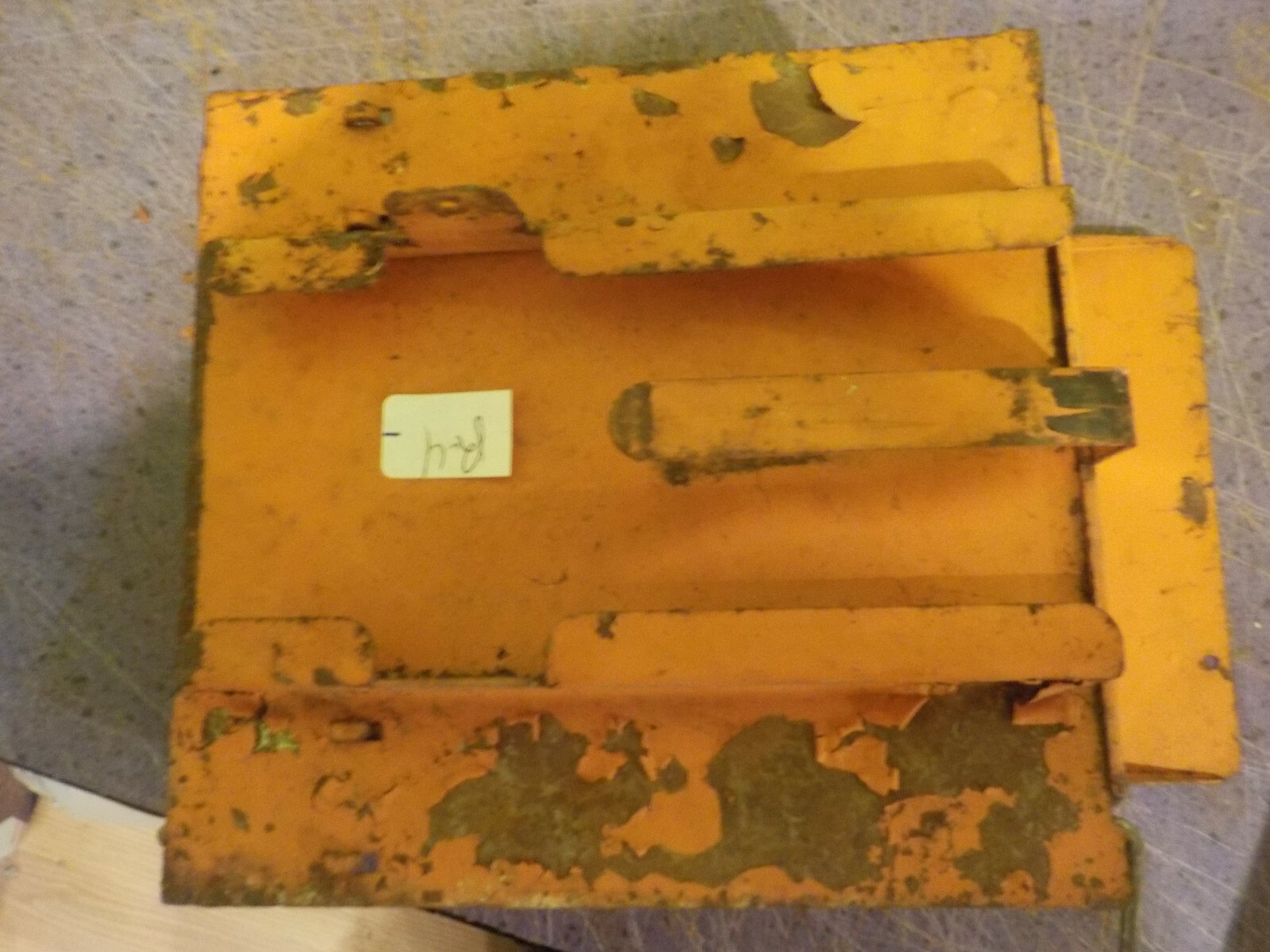 vintage tonka ford dumper truck bed orange 1954-55 for parts