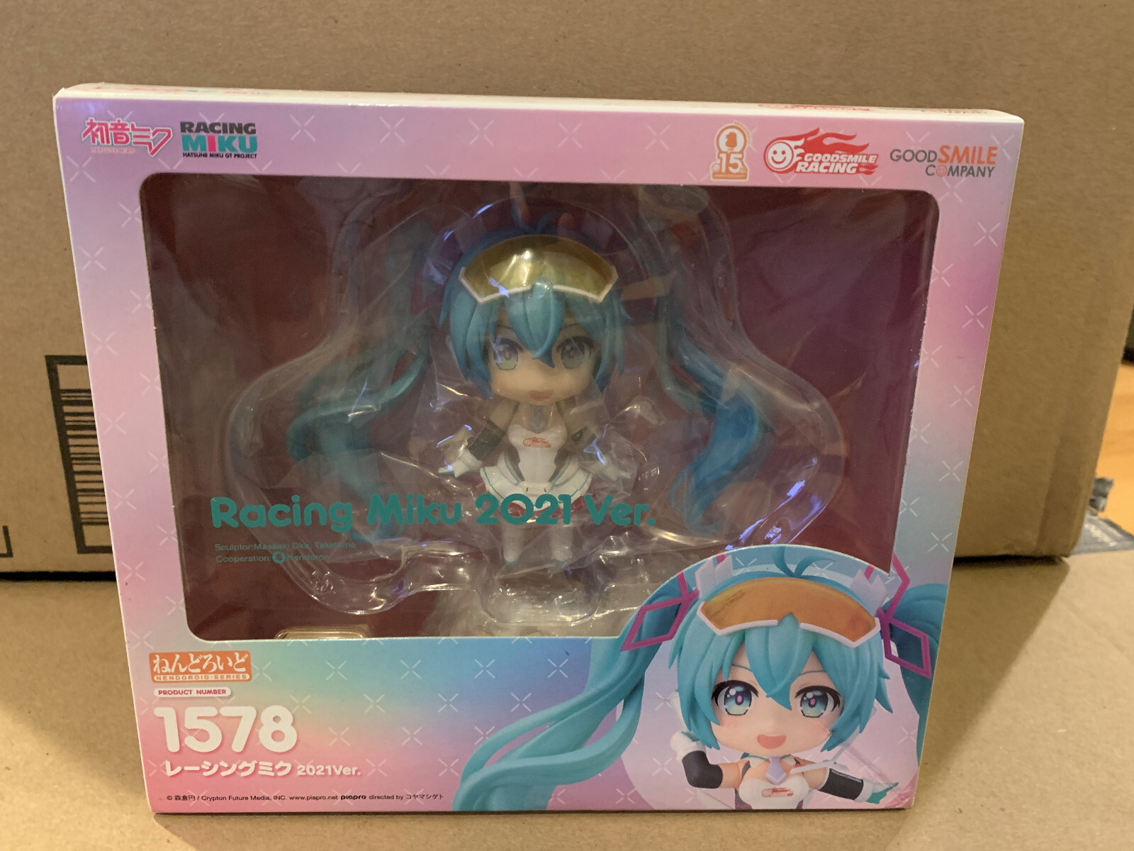 BOX DAMAGED* Hatsune Miku GT Project: Racing Miku 2021 Ver