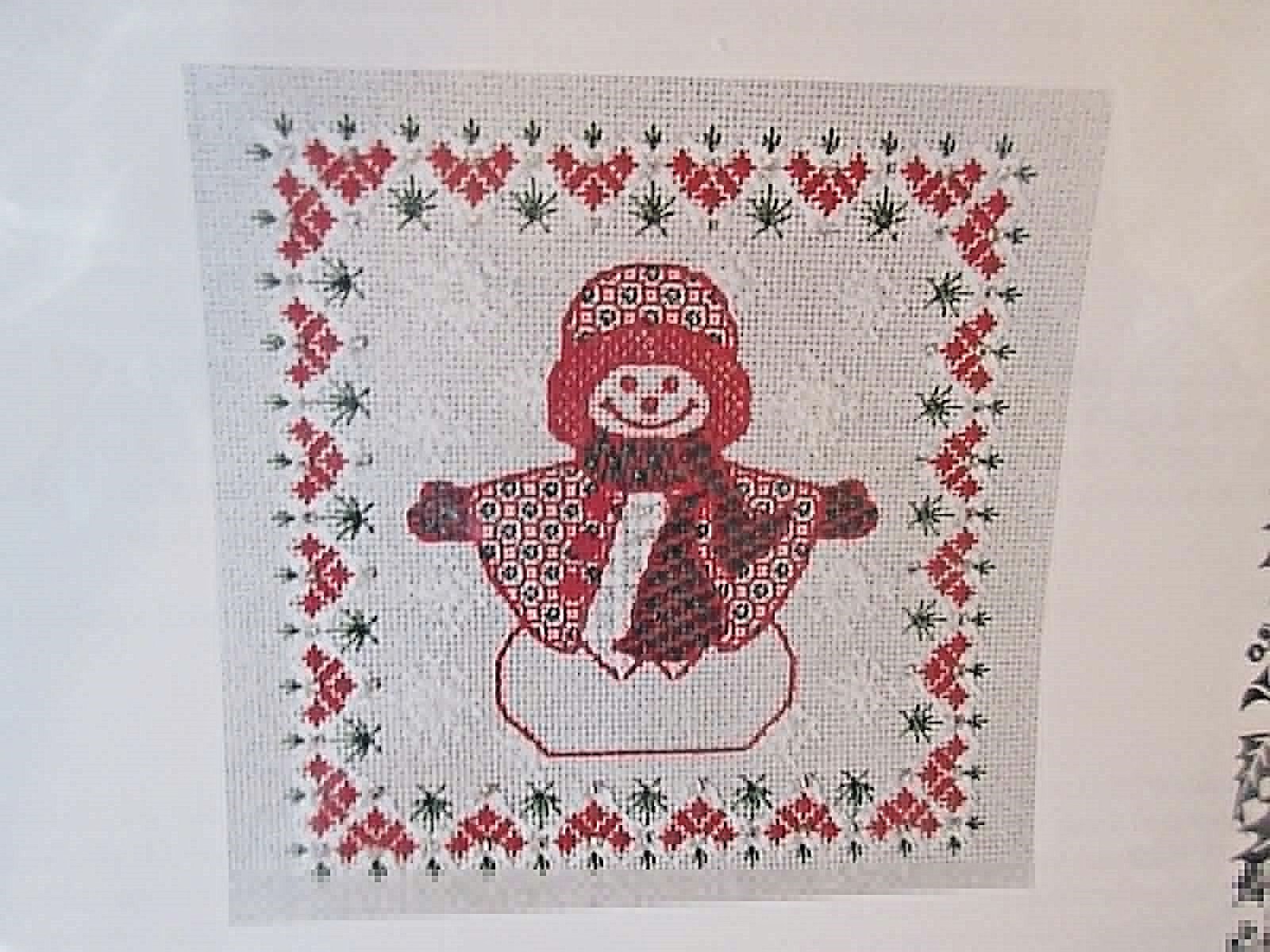 Ann Strite-Kurz SNOJANGLES & MRS SNOJANGLES Needlepoint Pattern