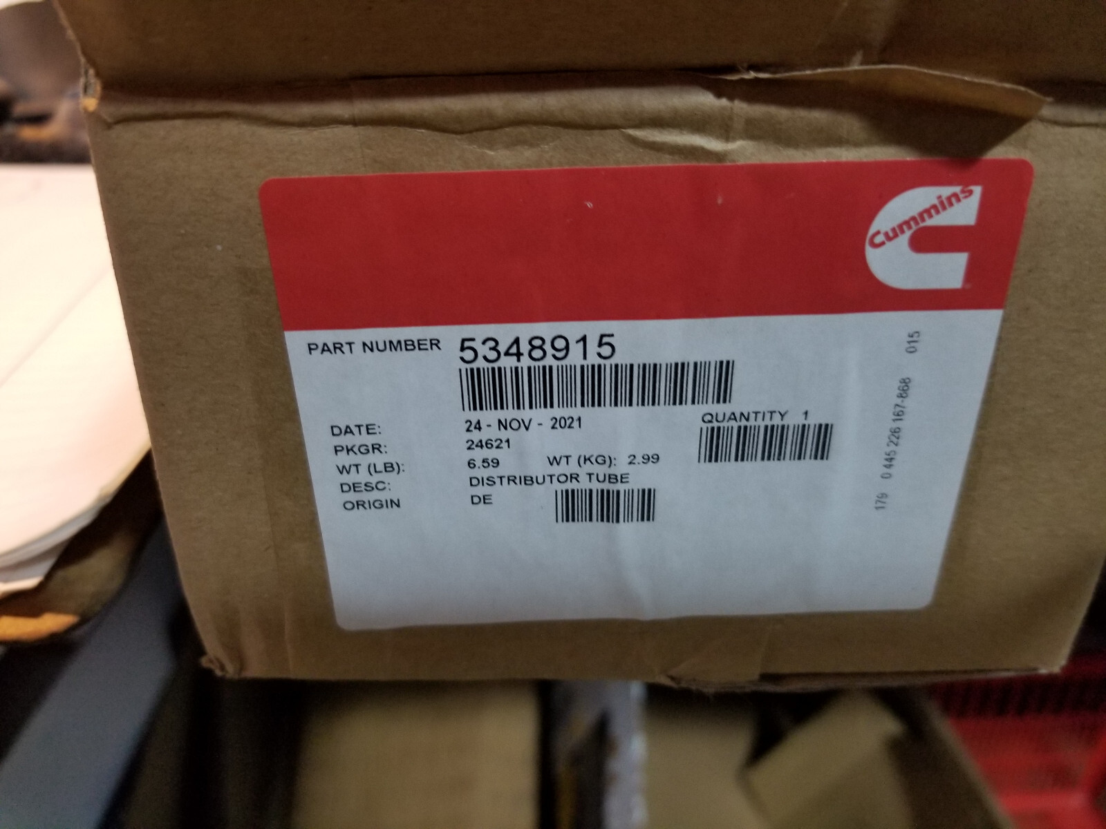 OEM Cummins Bosch 0445226167 5348915 Fuel Rail - Picture 2 of 11