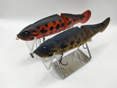 2Lot Fish Arrow Monster Jack from Japan wood swimbait limited Snakehead edition