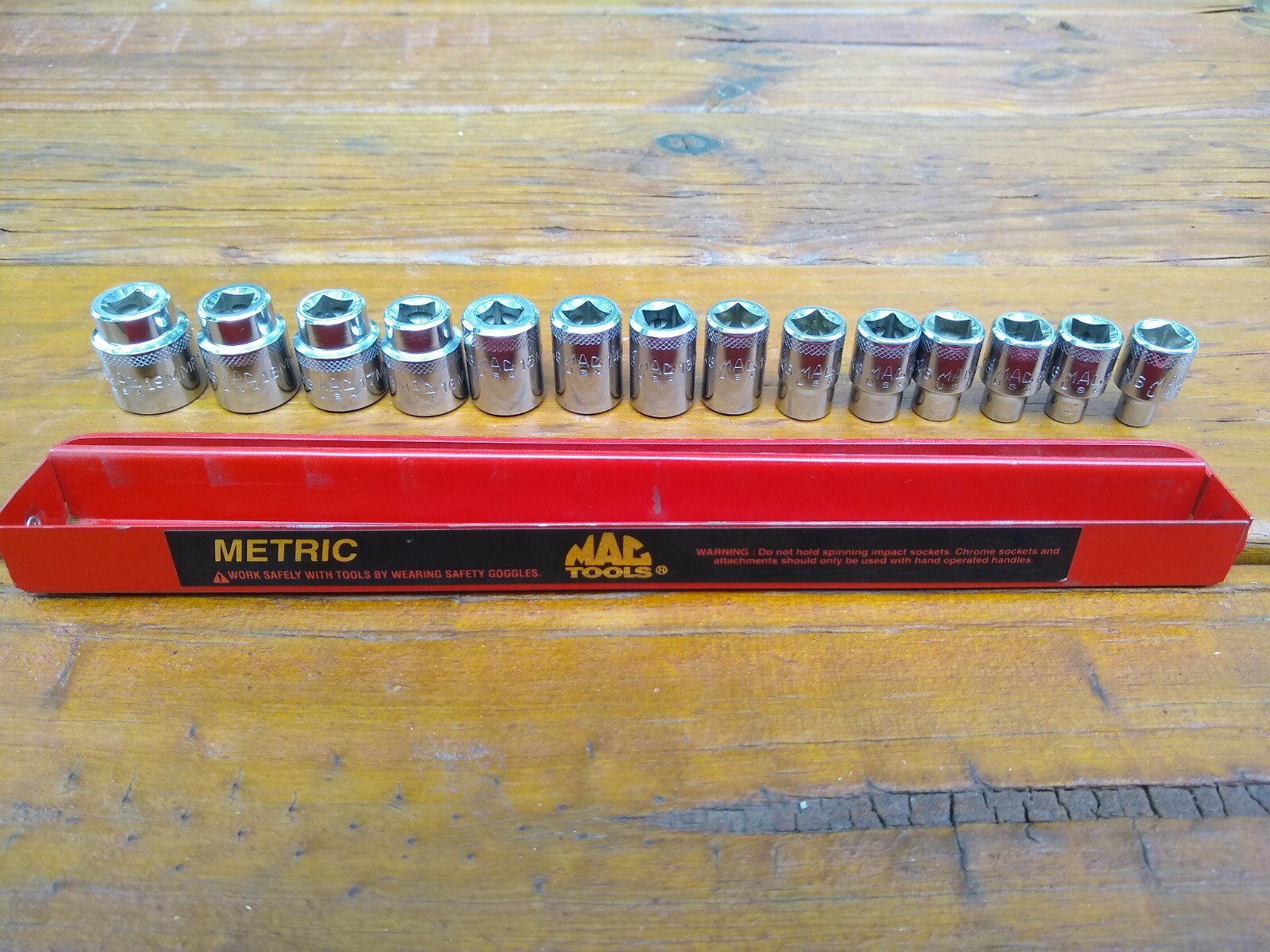 Mac Tools Socket Set, Like New New Other (see Details) for sale in