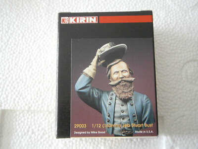 KIT MAQUETTE RESINE KIRIN 29003 BUST JEB STUART 1/12 150mm