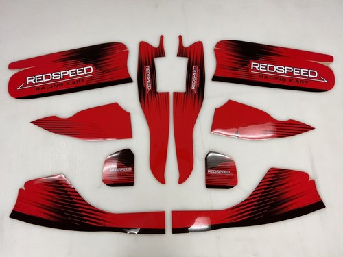 REDSPEED Kart Karting Kit Race Racing Graphics Decal OTK M10 REDSPEED Kart Karting Kit Race Racing Graphics Decal OTK M10