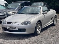 2002 MG MGTF 1.8 135 16v 2dr CONVERTIBLE PETROL Manual