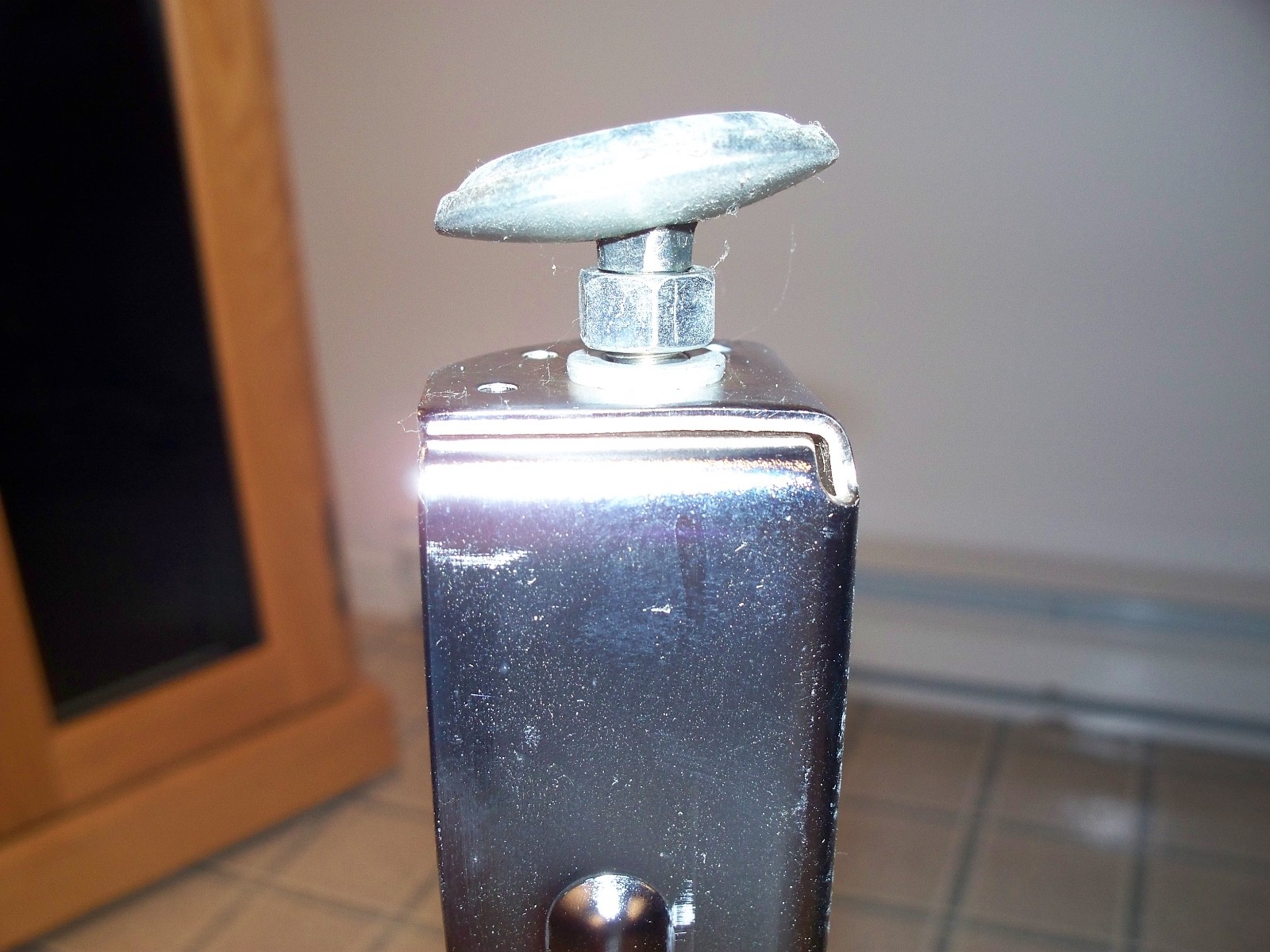 chrome pinball leg