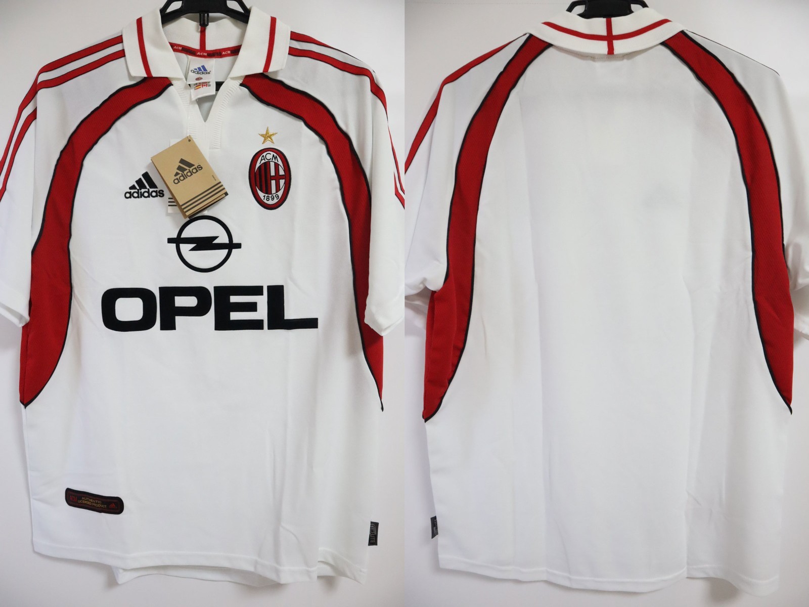 2000-2001-2002 AC Milan Rossoneri ACM Jersey Shirt Maglia