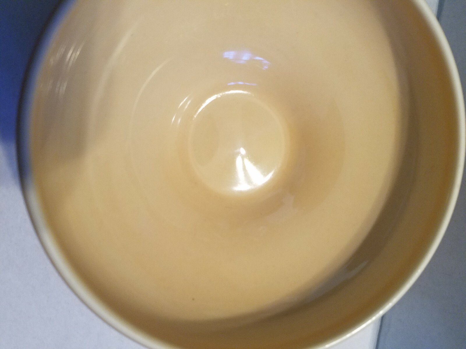 Iroquois Russel Wright CASUAL Avocado Yellow Restyled Fruit/Dessert Bowl J0319