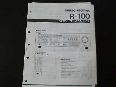 Original Service Manual Schaltplan  Yamaha R-100