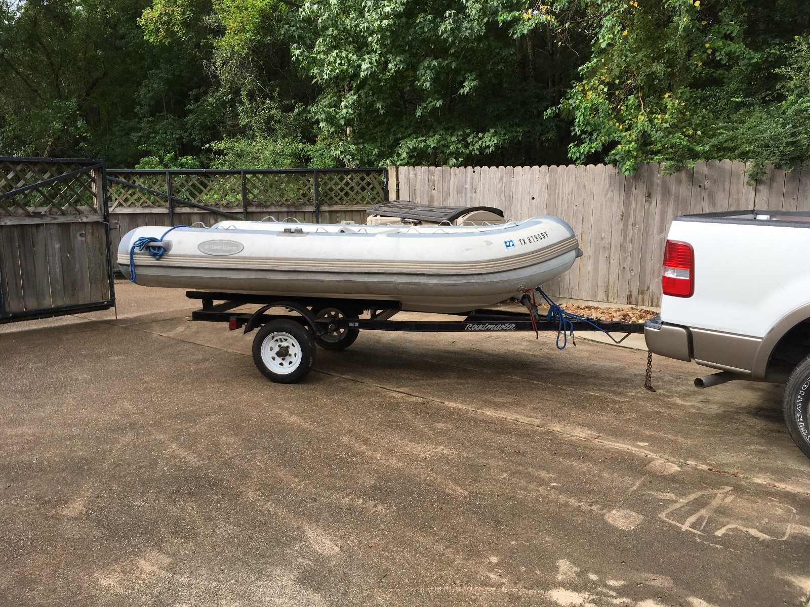 Rib West Marine 350 inflatable boat
