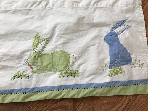 Pottery Barn Window Valance Bunnies, Rabbits, 44