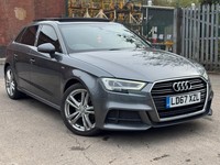 2017 Audi A3 1.5 TFSI CoD S line Sportback 5dr Petrol S Tronic Euro 6 (s/s)