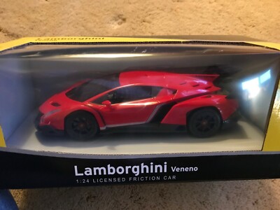 BRAHA FRICTION Lamborghini Veneno 1:24 SCALE Red, White, Yellow