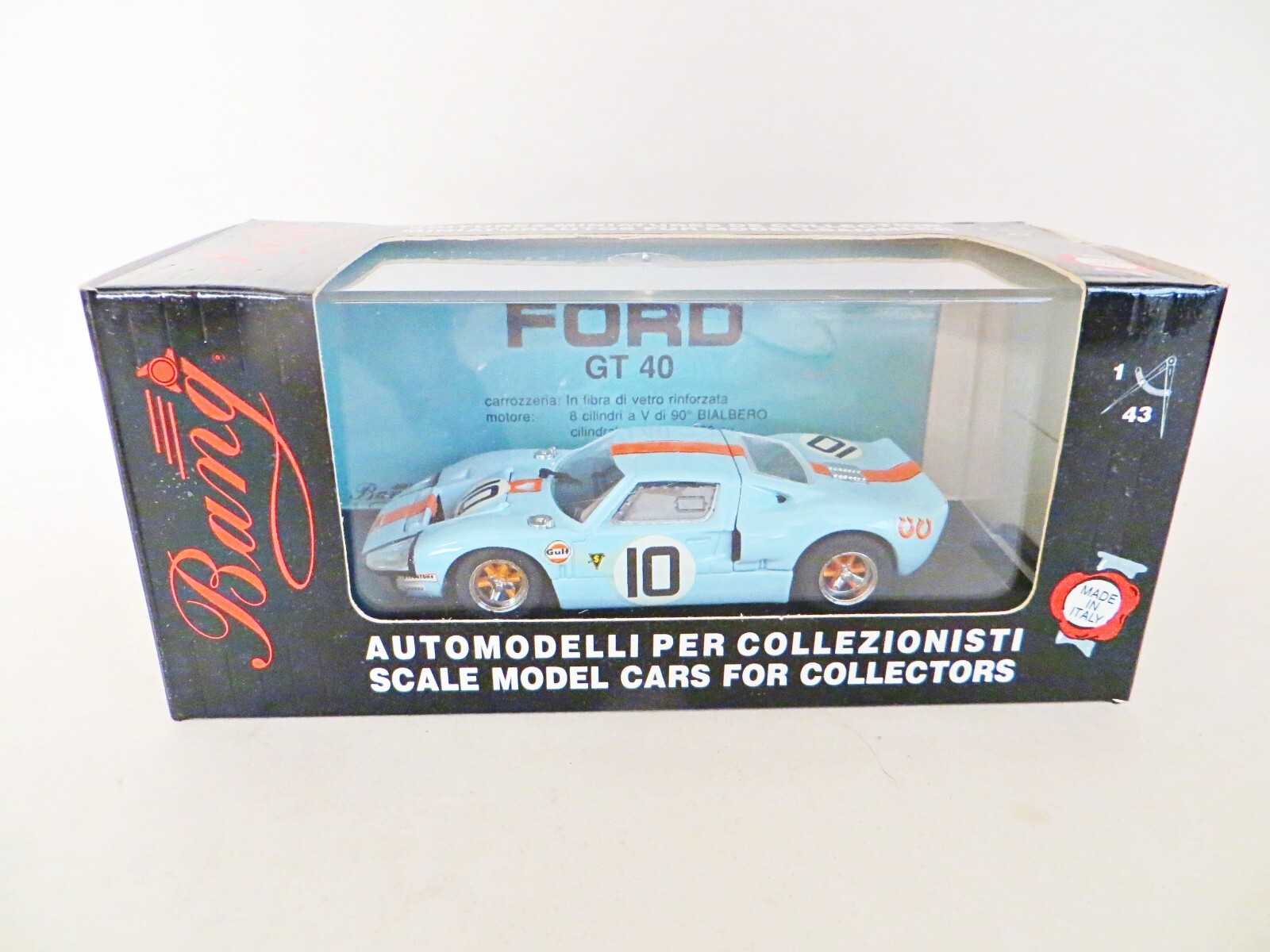 特価 MINICHAMPS (1/43) フォード GT BANG 7073 'FORD GT /GT40 LE MANS 1968'. SEA BLUE. 1:43 MIB