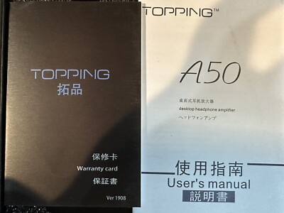 Topping A50 Desktop Headphone Amplifier