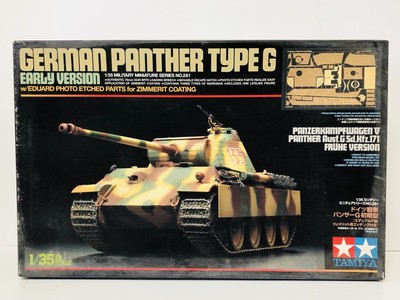 Tamiya 35261 German Panther Type G Early Version W/Eduard 1/35 Nuevo Zimmerit Co