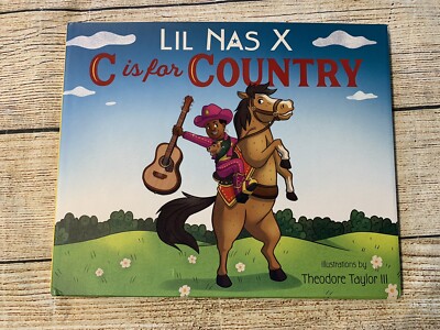 Lil Nas X Signed Book C Is For Country auto COA new Music Artist First Edition