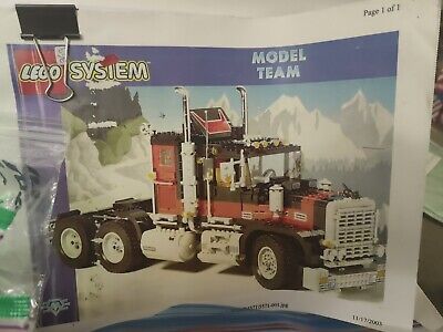 lego model team 5563 racing truck new sealed 176235687310