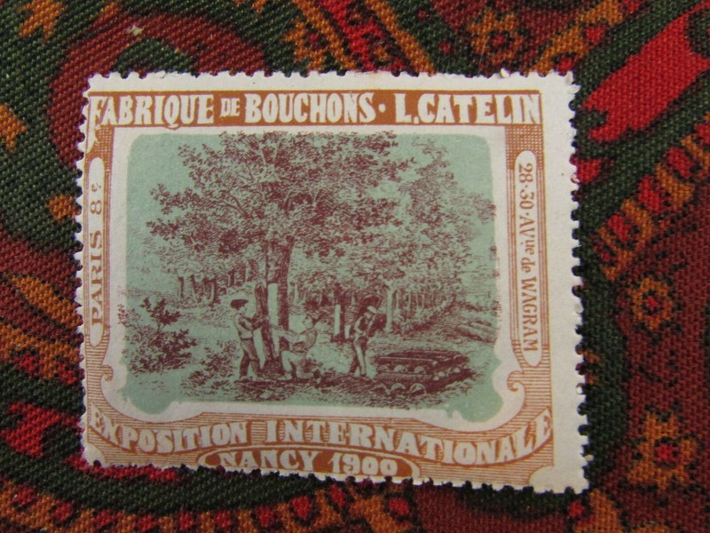 Poster Stamp Cinderella Vignette Marken 1900 Nancy Fabrique De Boucon Catelin 