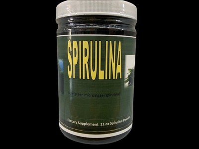Spirulina Pólvo  Blue Green Micro algae Powder 11oz