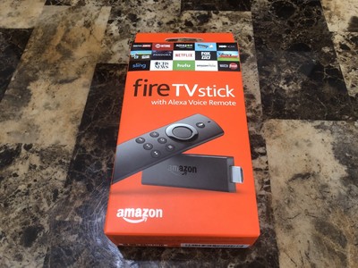 对于出售 Amazon Fire TV Stick with Alexa Voice Remote 2nd Generation 1080p HD Dolby Audio