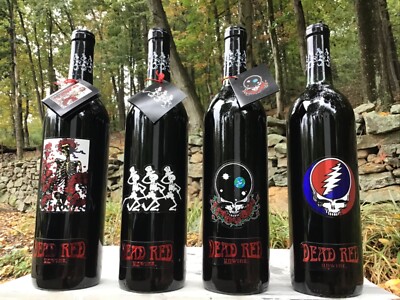 GRATEFUL DEAD 1996 DEAD RED UNWINE 1st ED/ w TAGS SEALED