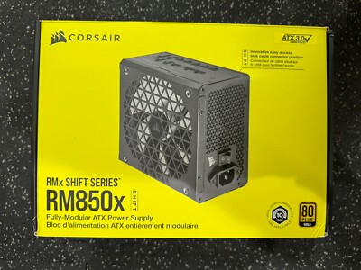 CORSAIR - RMx Shift Series RM850x 80 Plus Gold Fully Modular ATX Power Supply