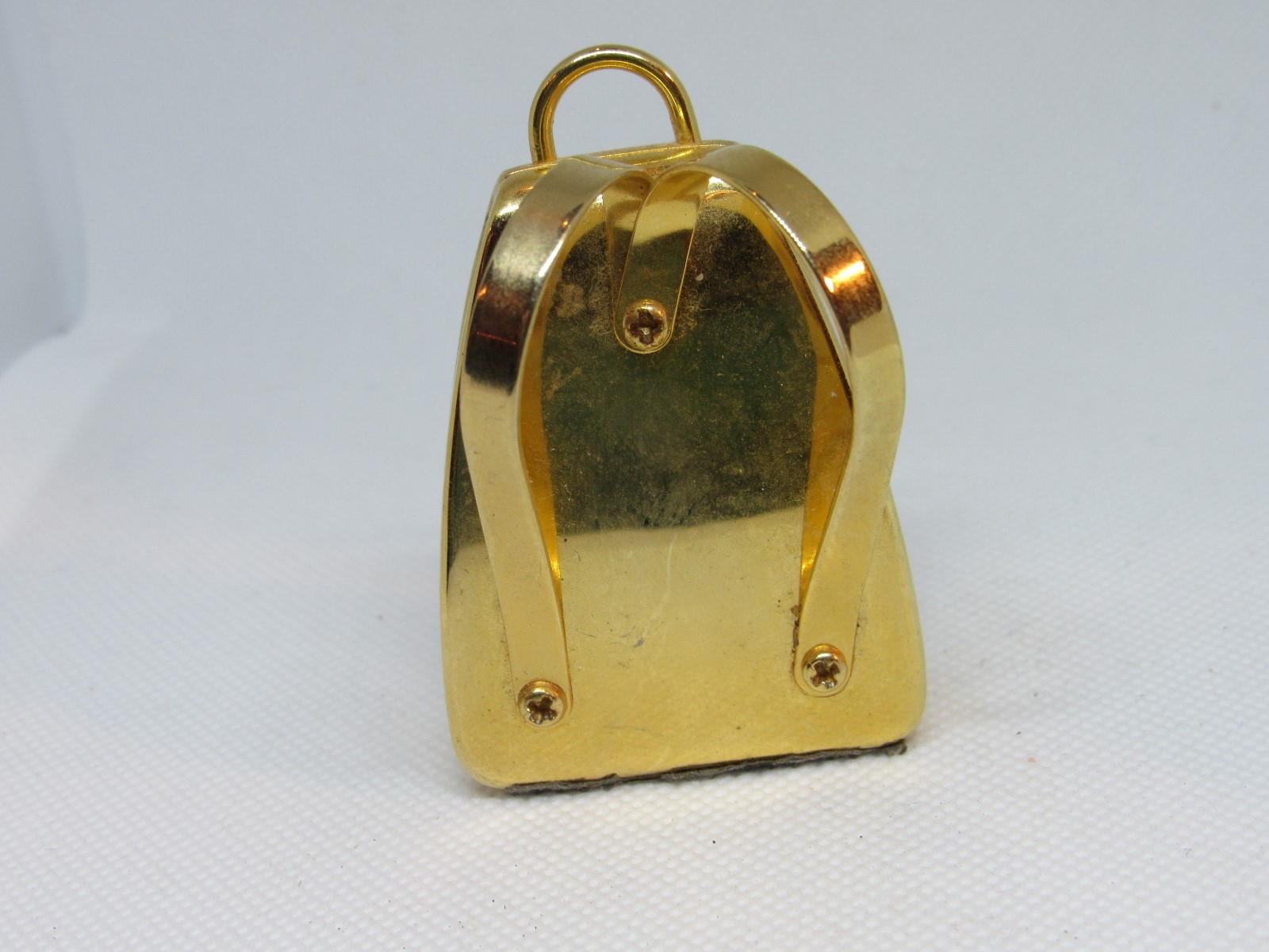 Timex Quartz Japan Mov't Novelty Miniature Backpack Bookbag Clock # 20.38