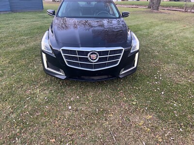 2014 Cadillac CTS Sedan Black AWD Automatic