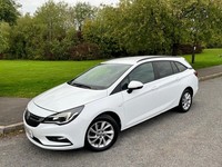 2019 19 VAUXHALL ASTRA 1.6 CDTI 136 DESIGN SPORTS TOURER WHITE ESTATE EX POLICE
