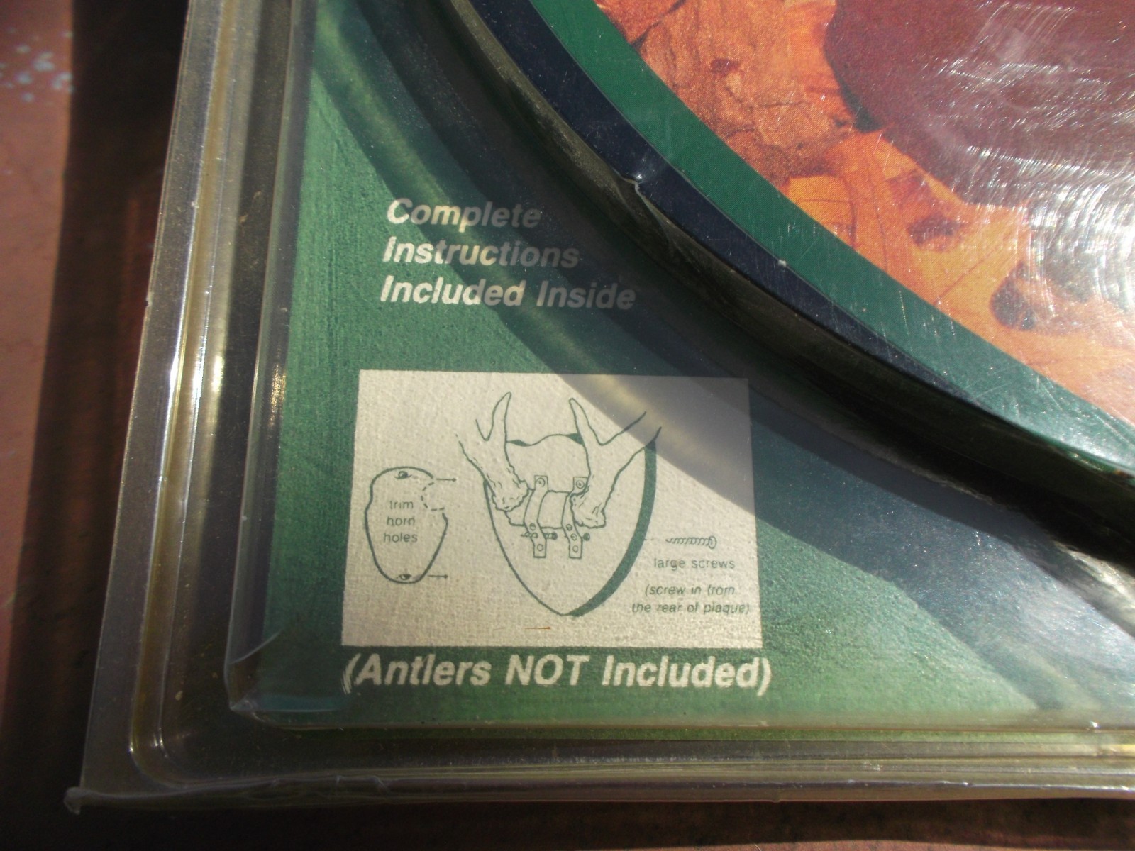 Deer antlers mounting kit