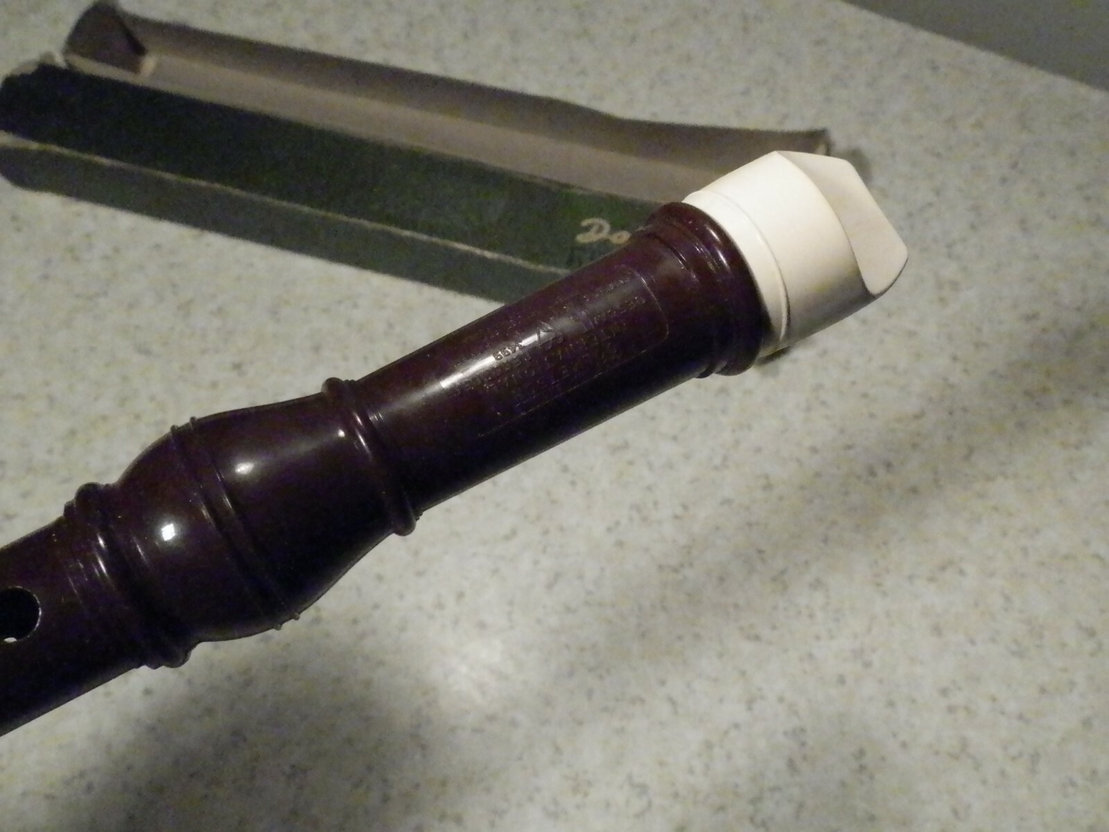 VINTAGE DOLMETSCH DESCANT RECORDER #3499 MADE IN ENGLAND WITH ORIGINAL BOX