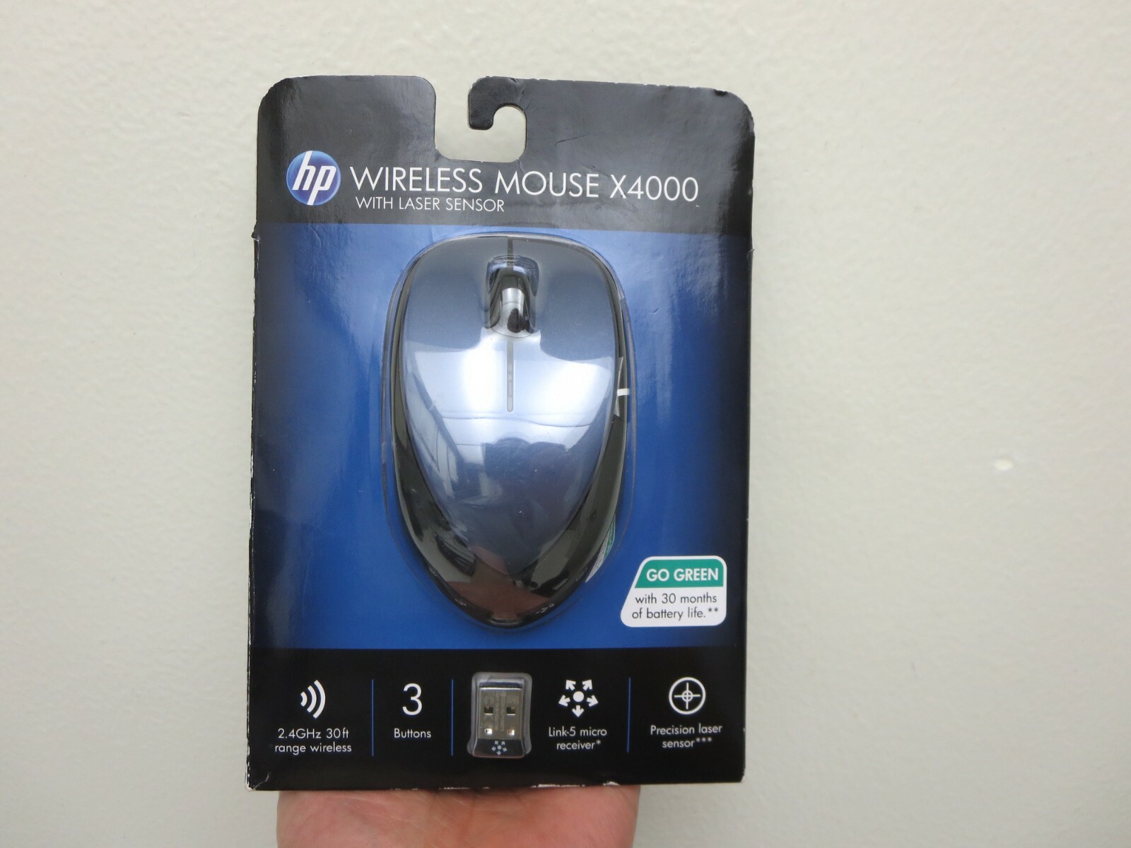 HP Wireless Mouse X4000 H1D34AA 2.4 GHz 30ft OPEN BOXのeBay公認海外通販｜セカイモン