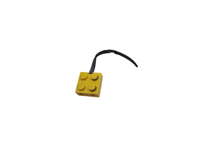Lego  Eisenbahn 9V RC TRAIN Stromkabel Stecker Kabel GELB !! DEFEKT !!ELECTRIC C